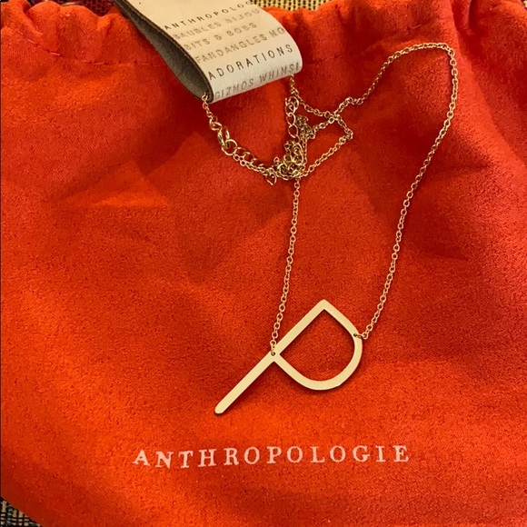 Anthropologie Jewelry - Anthropology initial necklace.